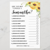 Hoe goed weet je dat mama een tweetalige kaart dou (Achterkant)