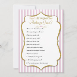 Hoe goed weet je het Vrijgezellenfeest van de Brid