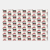 hoe grappig santa " ik draag voor het ho ' s maske inpakpapier vel (Voorkant 3)