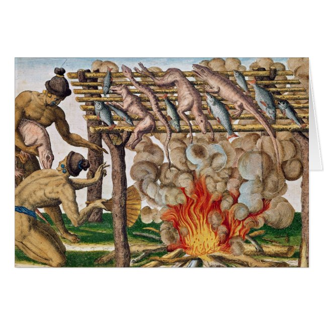 Hoe grillen dieren uit 'Brevis Narratio' (Voorkant Horizontaal)