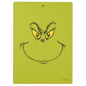 Hoe Grinch gestolen kerst gezicht Klembord (Achterkant)