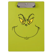 Hoe Grinch gestolen kerst gezicht Klembord (Voorkant)