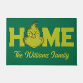 Hoe Grinch Gestolen Kerstmis Classic Grinch Deurmat (Voorkant)