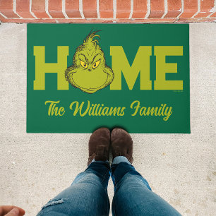 Hoe Grinch Gestolen Kerstmis Classic Grinch Deurmat