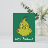 Hoe Grinch Gestolen Kerstmis Classic Grinch Feestdagenkaart (Staand voorkant)