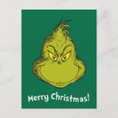 Hoe Grinch Gestolen Kerstmis Classic Grinch Feestdagenkaart (Voorkant)