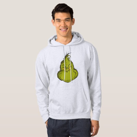 Hoe Grinch Gestolen Kerstmis Classic Grinch Hoodie (Voorkant volledig)