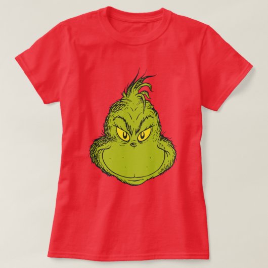 Hoe Grinch Gestolen Kerstmis Classic Grinch T-shirt (Design voorkant)
