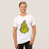 Hoe Grinch Gestolen Kerstmis Classic Grinch Tri-Blend Shirt (Voorkant volledig)