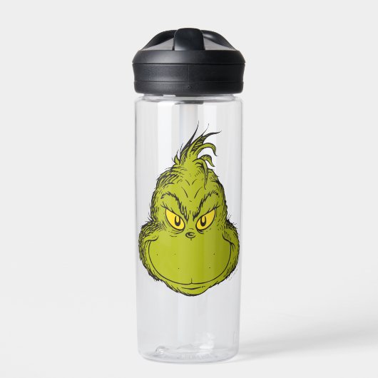 Hoe Grinch Gestolen Kerstmis Classic Grinch Waterfles (Voorkant)