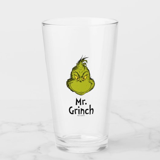 Hoe Grinch Kerst stal | De heer Grinch Glas (Voorkant)