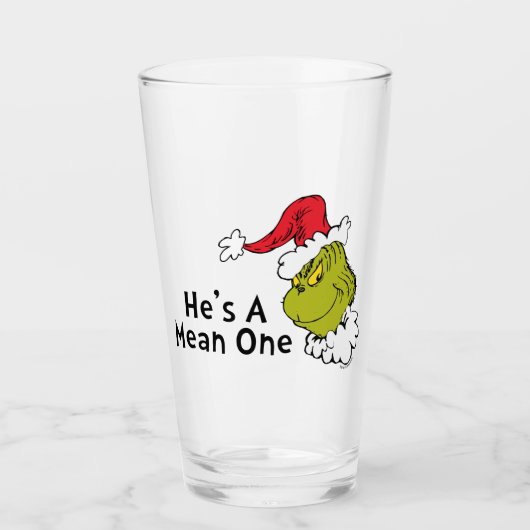 Hoe Grinch Kerst stal | Hij is een gemene vent Glas (Voorkant)