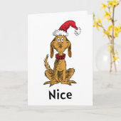 Hoe Grinch Kerstmas stal | Max is aardig Kaart (Gele Bloem)