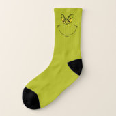 Hoe Grinch Kerstmis Face Soks Stole Sokken (Links - buitenkant)