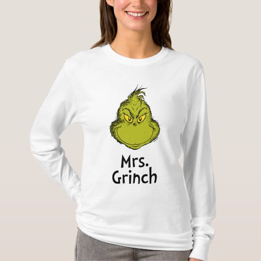 Hoe Grinch Kerstmis heeft gestolen | mevrouw Grinc T-shirt (Voorkant)