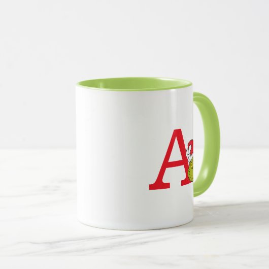 Hoe Grinch Kerstmis heeft gestolen | Monogram A Mok (Voorkant rechts)