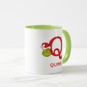 Hoe Grinch Kerstmis heeft gestolen | Naam & Monogr Mok (Voorkant rechts)