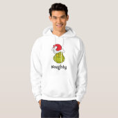 Hoe Grinch Kerstmis heeft gestolen | Ondeugende Gr Hoodie (Voorkant volledig)