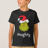 Hoe Grinch Kerstmis heeft gestolen | Ondeugende Gr T-shirt (Voorkant)