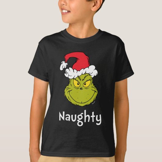 Hoe Grinch Kerstmis heeft gestolen | Ondeugende Gr T-shirt (Voorkant)