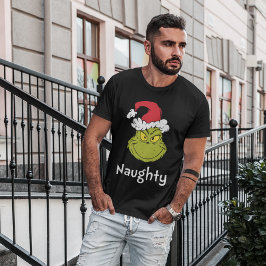 Hoe Grinch Kerstmis heeft gestolen | Ondeugende Gr Tri-Blend Shirt