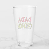 Hoe Grinch Kerstmis stal | Dada Grinch Glas (Achterkant)