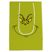 Hoe Grinch Kerstmis stal gezicht Medium Cadeauzakje (Achterkant)