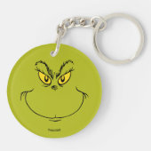 Hoe Grinch Kerstmis stal gezicht Sleutelhanger (Achterkant)