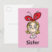 Hoe Grinch Kerstmis stal | Grinch Sister Briefkaart