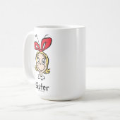 Hoe Grinch Kerstmis stal | Grinch Sister Koffiemok (Voorkant links)