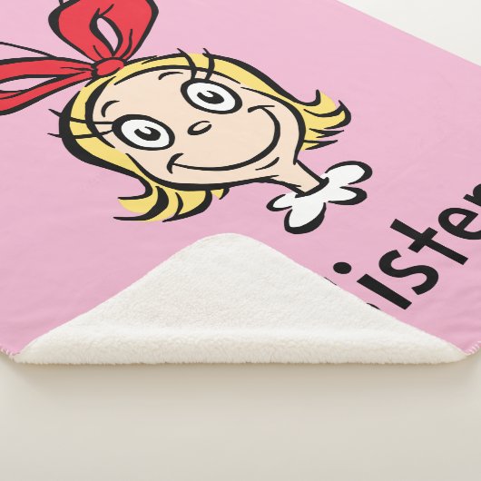 Hoe Grinch Kerstmis stal | Grinch Sister Sherpa Deken (3/4)