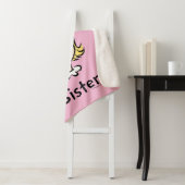 Hoe Grinch Kerstmis stal | Grinch Sister Sherpa Deken (In situ)