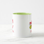 Hoe Grinch Kerstmis stal | Naam & Monogram C Mok (Midden)