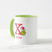 Hoe Grinch Kerstmis stal | Naam & Monogram X Mok (Voorkant links)