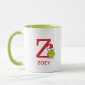 Hoe Grinch Kerstmis stal | Naam & Monogram Z Mok (Links)