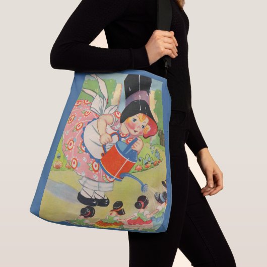 Hoe groeit je tuin? crossbody tas (Dichtbij)