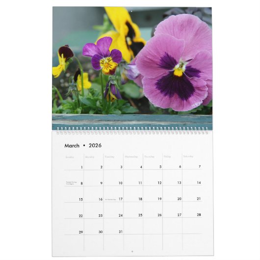 Hoe groeit uw tuin 12 maanden kalender (Mar 2026)