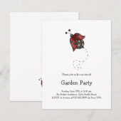 Hoe groeit uw tuin ・ Ladybug Kaart (Voorkant / Achterkant)