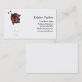 Hoe groeit uw tuin ・ Ladybug Visitekaartje (Voorkant / Achterkant)