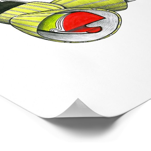 Hoe groen is mijn monster? poster (Hoek)