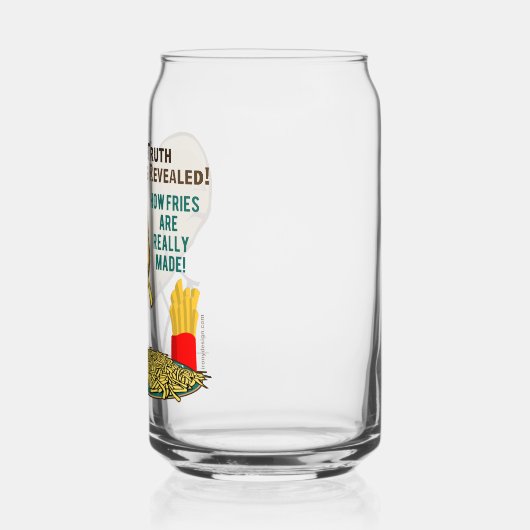 Hoe groente echt aardappel wordt gemaakt blikvorm glas (Links)