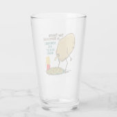 Hoe groente echt aardappel wordt gemaakt glas (Achterkant)