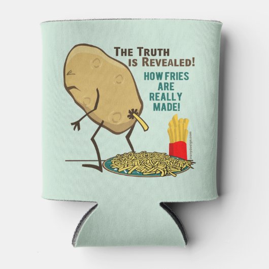 Hoe groeten echt gemaakt worden blikjeskoeler (Voorkant)