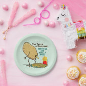 Hoe groeten echt gemaakt worden papieren bordje (Feest)