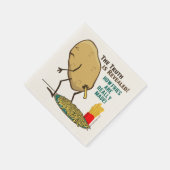 Hoe groeten echt gemaakt worden servet (Hoek)