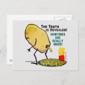 Hoe groeten echt grappig Briefkaart worden gemaakt (Voorkant / Achterkant)