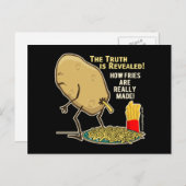 Hoe groeven echt gemaakt zijn van Humor Briefkaart (Voorkant / Achterkant)