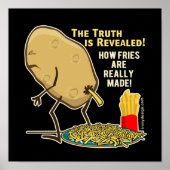 Hoe groeven echt zwart zijn van Humor Poster (Voorkant)