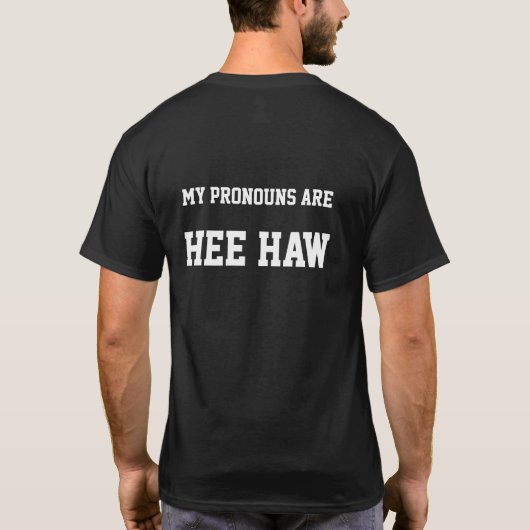 Hoe groot ben je T-shirt? T-shirt (Achterkant)