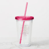 Hoe groot gij zijt acryl drinkbeker (Achterkant)